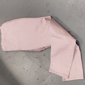 Denim & com Soft pink women's stretch pants